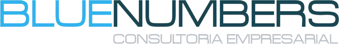 Logo Blue Numbers